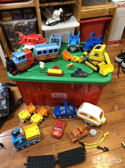 Lego Duplo огромный ящик (все фото не влезли)