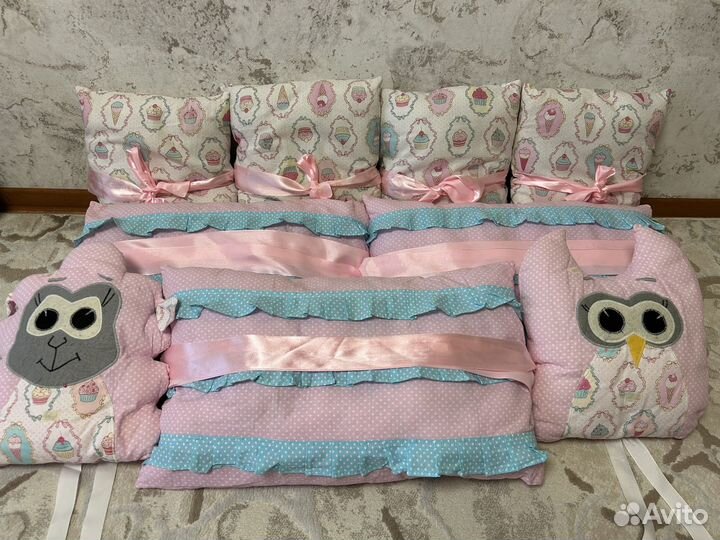 Бортики в кроватку