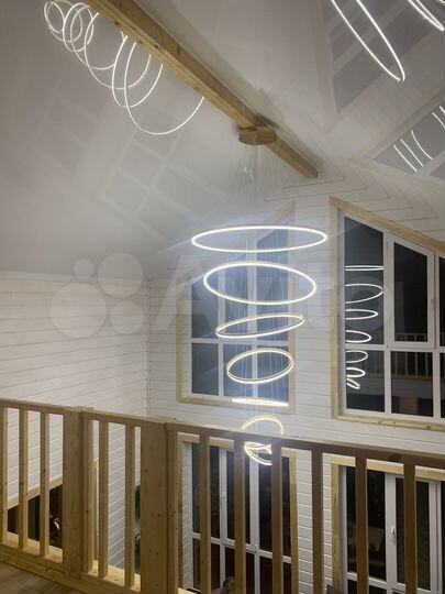 Коттедж 196 м² на участке 10 сот.