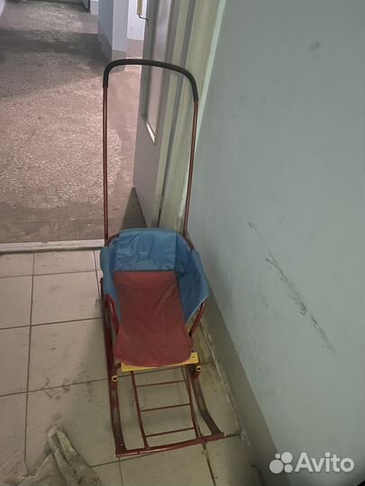Коляска санки