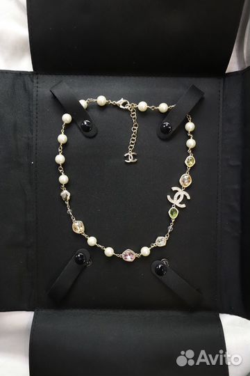 Колье бусы Chanel
