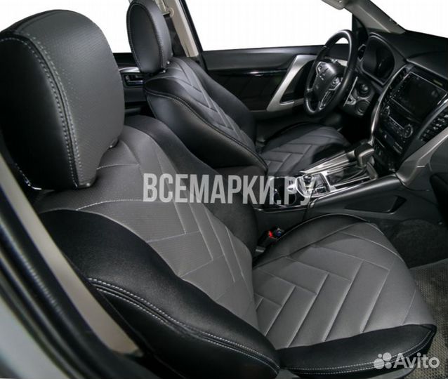 Авточехлы на Mitsubishi Pajero sport 3