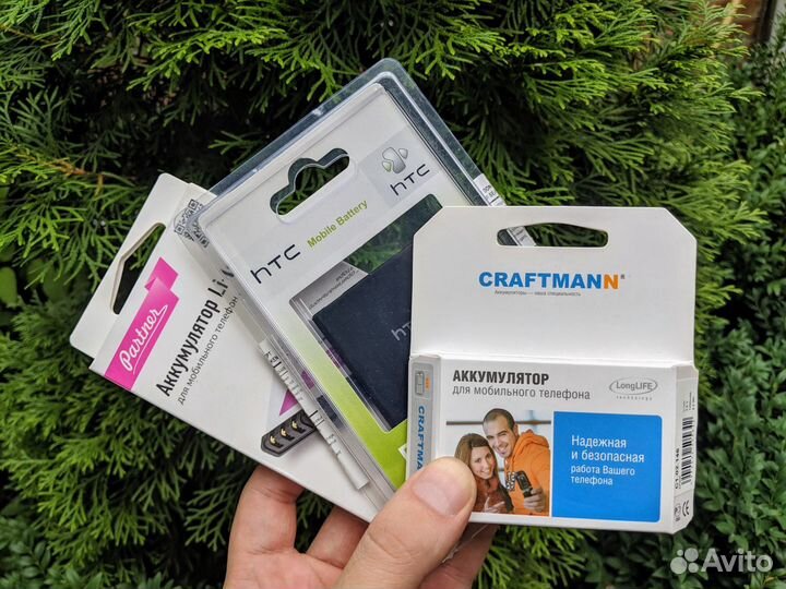 Аккумуляторы на HTC