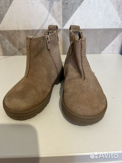 Ботинки zara (кожа)