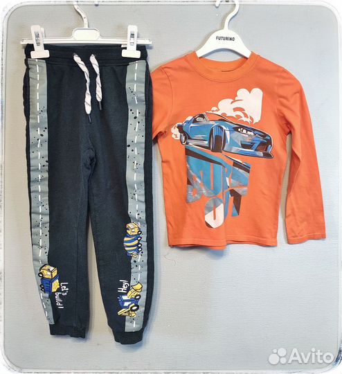 Пакет одежды 122 для мальчика для дома