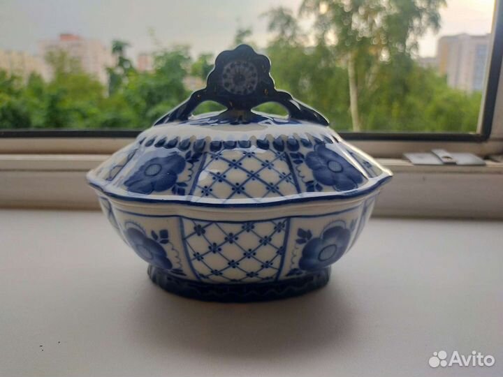 Масленка СССР гжель