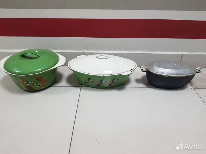 Утятница чугунная