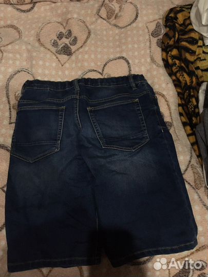 Шорты джинсовые