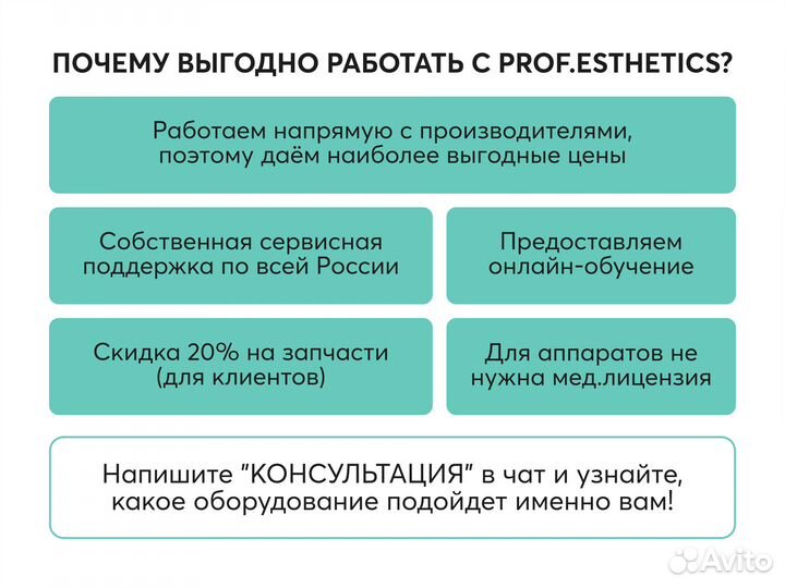 Аппарат для фотоэпиляции с гарантией