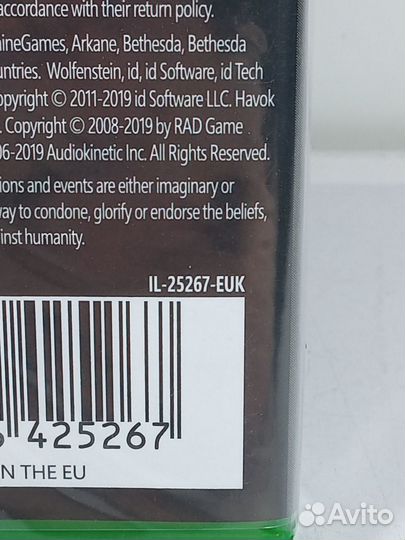 Xbox ONE Wollfenstein YoungBlood Deluxe Edition