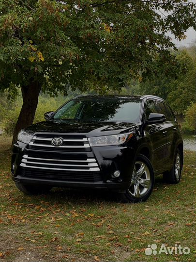 Toyota Highlander 3.5 AT, 2018, 53 000 км