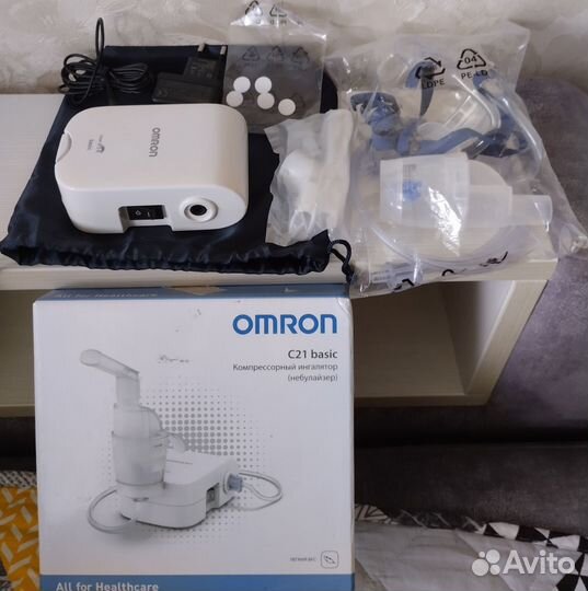 Ингалятор небулайзер компрессорный omron C 21