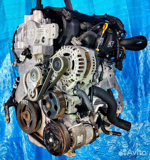 Двигатель Nissan MR20DE 2.0 MPi, w/ EGR, 133-147лс