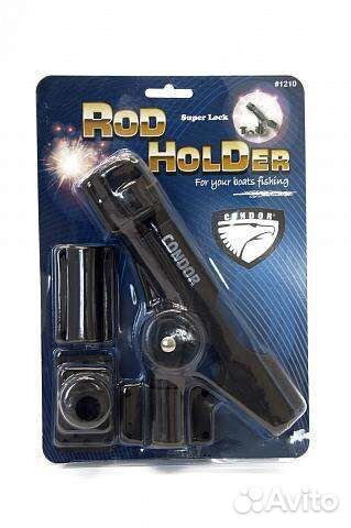 Держатель подставка спиннинга на лодку