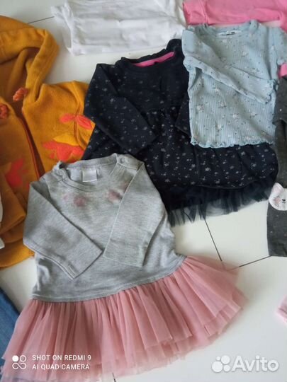 Детские вещи пакетом 74 80