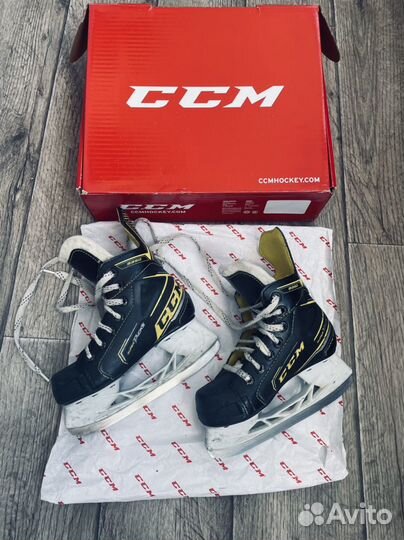 Коньки хоккейные ссм 31 размер