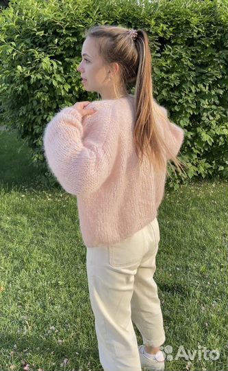 Кардиган женский вязаный ручная работа