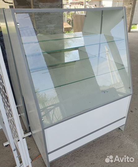Шкаф под стеклом бу