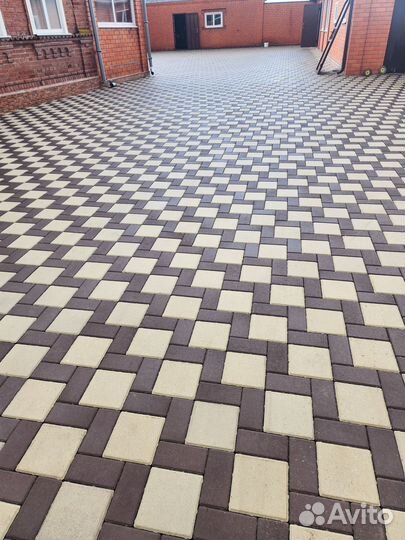 Укладка тротуарной плитки под ключ