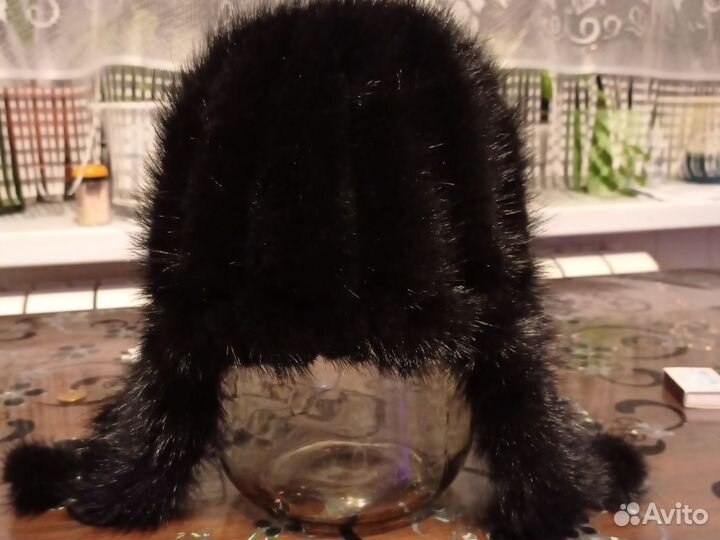 Шапка ушанка женская