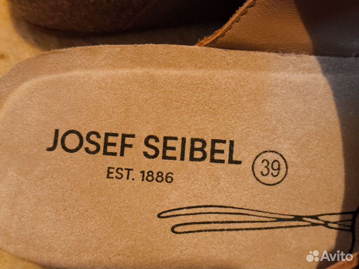 Шлепки Josef Seibel, новые,Германия,размер 38