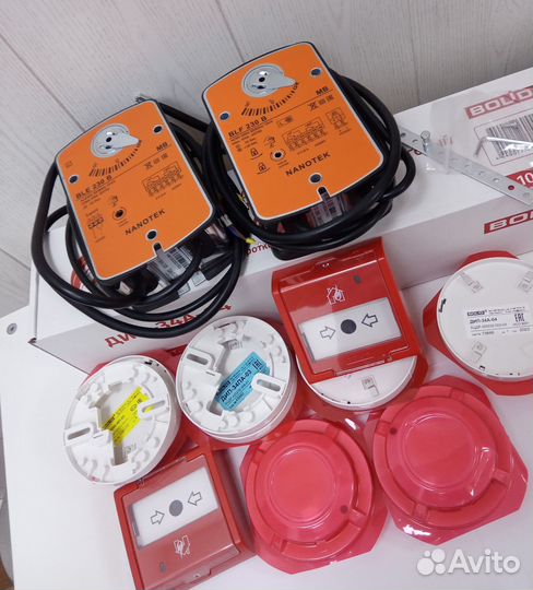 Пожарный извещатель маяк-12-С красный