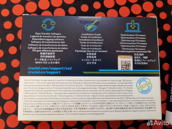 4TB Crucial MX500 SATA SSD