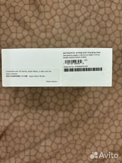 Наушники apple AirPods 1