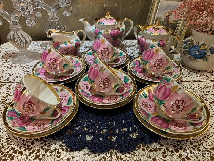 Чайные сервизы редкие дфз Вербилки