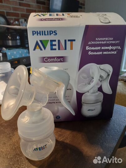 Молокоотсос avent ручной