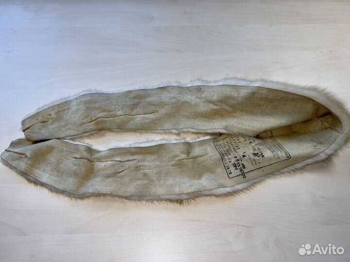 Воротник из меха норки СССР Новый 1979 год