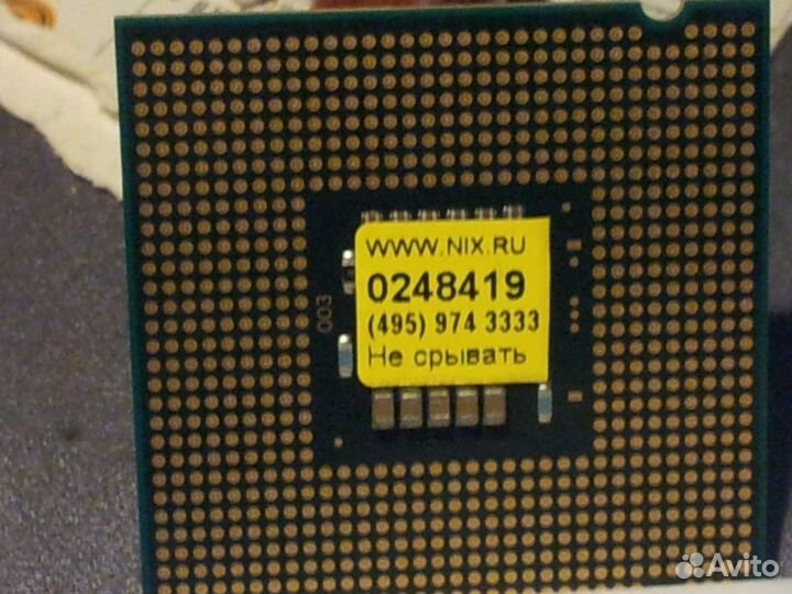 Процессор core 2 DUO E8400 сокета LGA775
