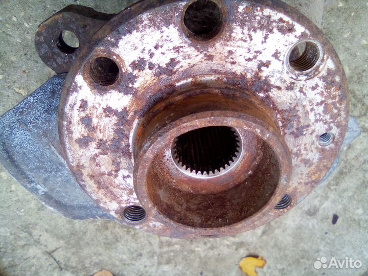 Передняя левая стойка Daewoo Nexia Дэу Нексия в сб