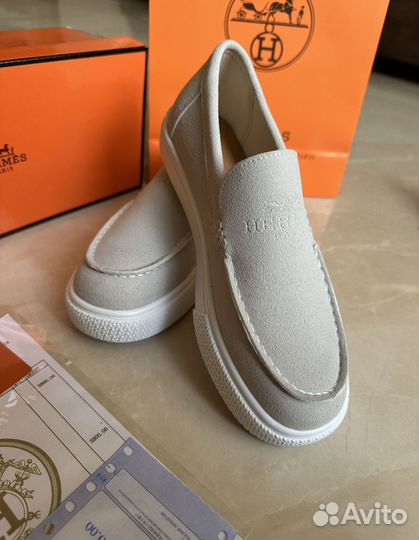 Слипоны женские hermes