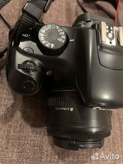 Canon EOS 1100D + объектив canon EF 50mm f/1.8 II