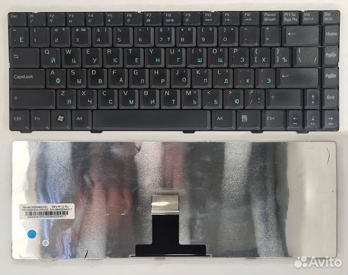 Бу Клавиатура для ноутбука Asus F80, F80C, F80L, F