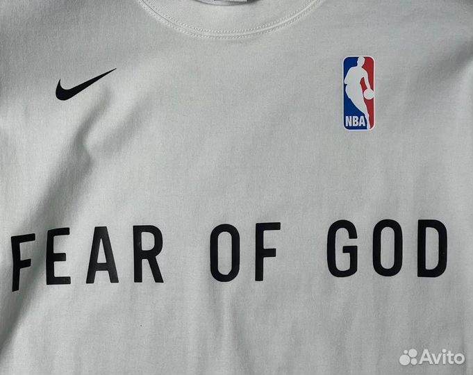 Футболка nike x fear of god