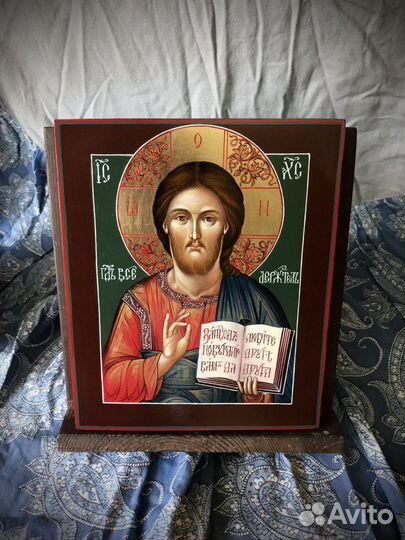 Иконы. Венчальная пара. Богородица и Спаситель