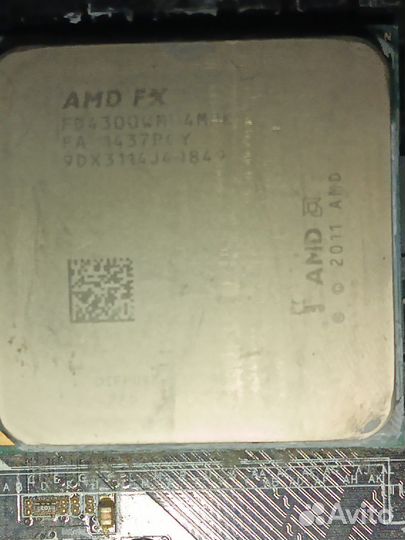 Материнская плата с процессором AMD FX4300