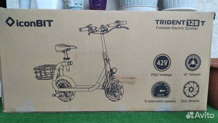 Электросамокат iconBIT взрослый б/у