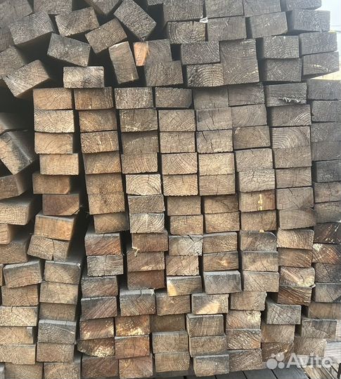 Бруски 4/7 3 метра сухой лиственный