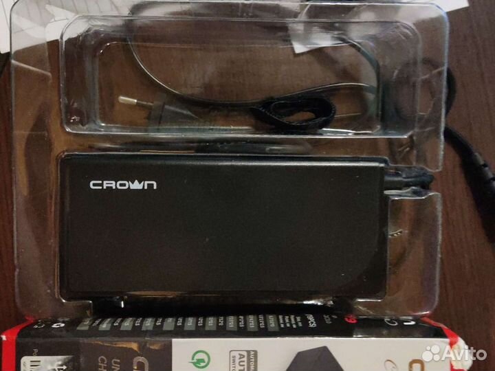 Универсальная зарядка для ноутбуков любых