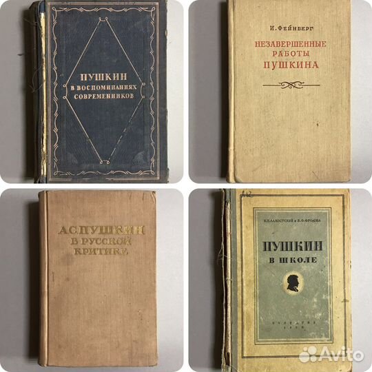 Книги о Пушкине