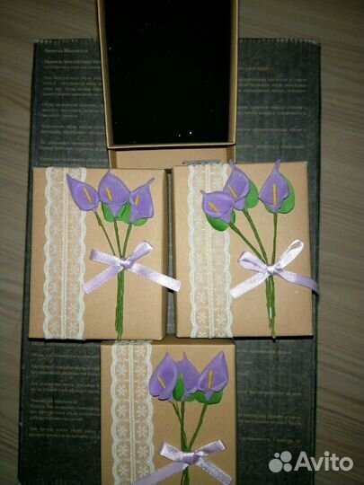 Коробка подарочная под набор для бижутерии