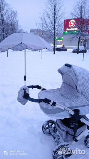 Стильная коляска 2в1 Snolly Nexo