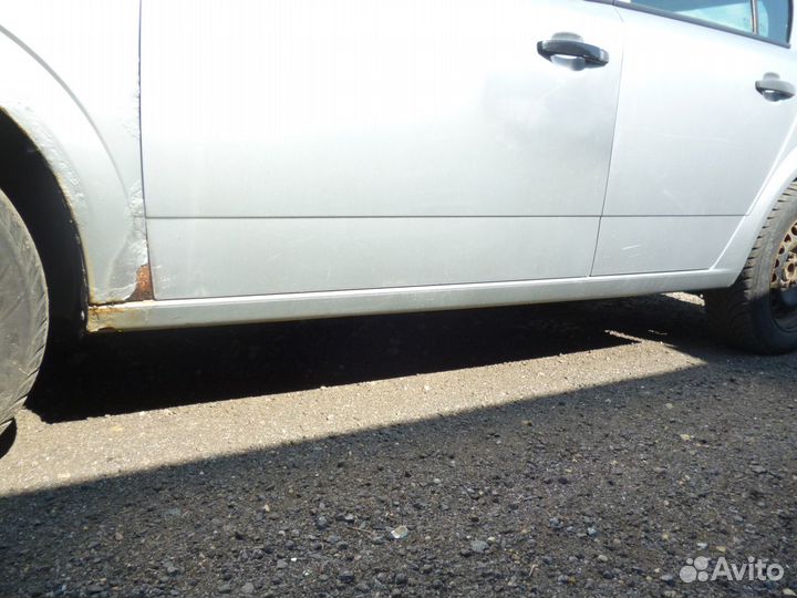 Порог со стойками Opel Astra H Опель Астра Ш хетчб