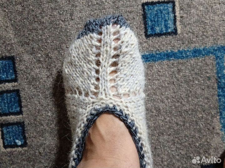 Теплые вязанные вещи