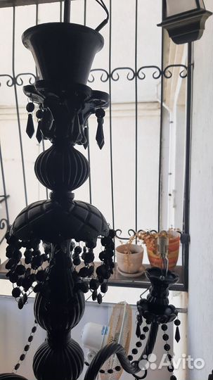 Люстра потолочная большая бу