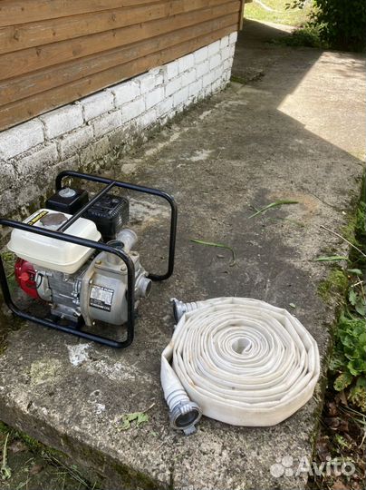 Мотопомпа бензиновая бу