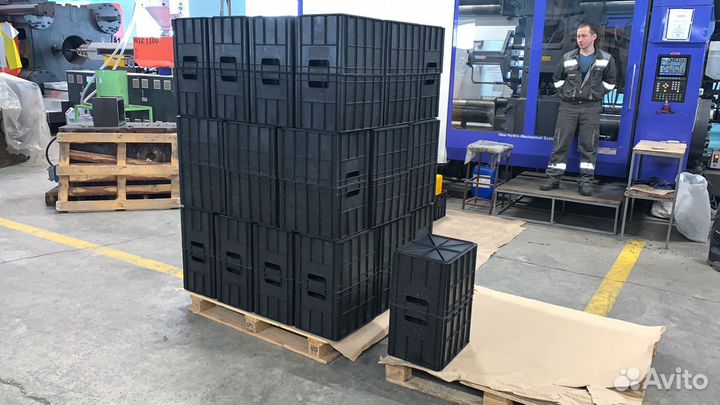 Ящики пластиковые для молока Фин Пак